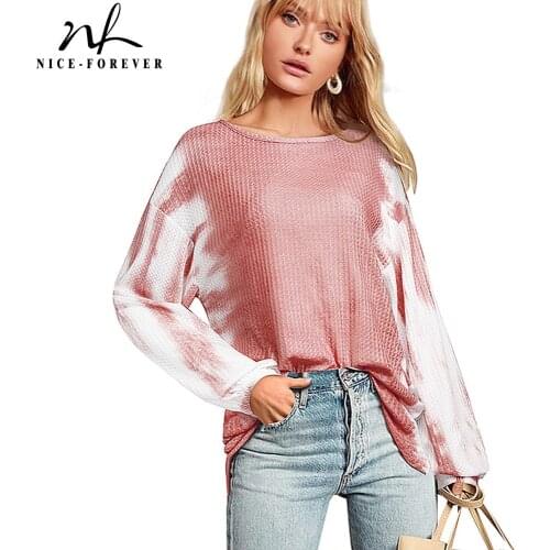 NICE-FOREVER Women's Pullovers