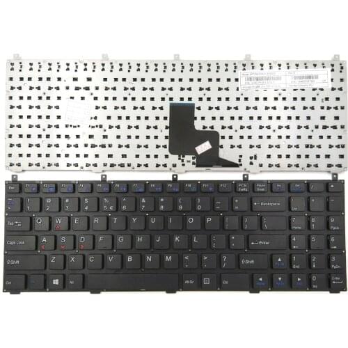 New Laptop Keyboard For Clevo W251HNQ W251HPQ W251HSQ W251HTQ W251HU W251HUQ W253C W253CUQ W255HT W258HTQ W76TUN W76XCUH Series