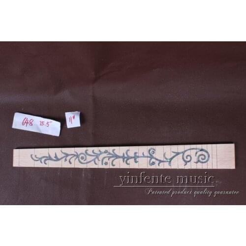 New high Quality 1 x 25.5 " Guitar Fretboard electric guitar Maple Wood Fretboard Parts 11 # inlay