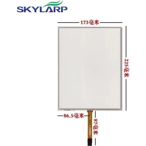 New 10.4"inch 4 wire Touchscreen 225mm*173mm Resistance Touch panel Glass Digitizer Medical equipment Handwriting screen