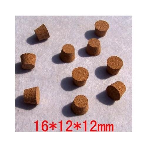 Package supplies Drifting bottle stopper small glass bottle stopper cork small bottle stopper 16 * 12 * 12mm