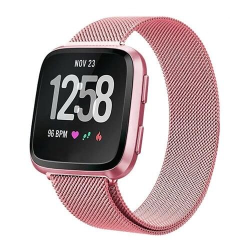 Loop Strap For fitbit versa 2 Wrist Metal Bracelet Stainless Steel Replacement Watchband for Fitbit versa lite Wristbands belt