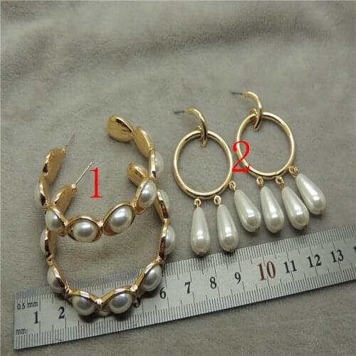 Pendientes Earings Qingdao Manufacturers Selling Jewelry Fashion Joker Female Korea Metal Stud Earrings Ta61 Contracted The New