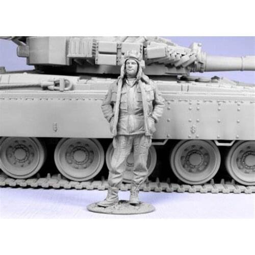 A resin soldier in the modern Russian army needs to be assembled and painted 1:35