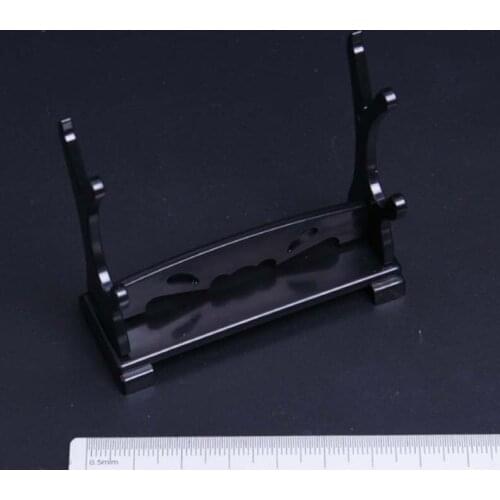 1/6 Scale Soldier Weapon Rack Knife Gun Model Carrier Two Floors Display Rack Stand for 12in Action Figure Toy accessories