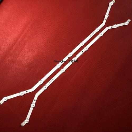 100% New 2pcs/Kit LED strips for SAM SUNG 32 TV UN32FH4005 UN32FH4055 UA32H4303 UA32FH4003 UE32EH4003 CY DH032AGE1VH BN96 27468A