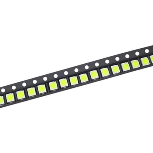 100PCS Positive white 1210 patch LED lamp, high light emitting diode LED 3528 white SMD LED