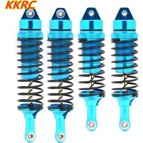 4pcs Aluminum Front Rear Shock Absorber For 1/10 RC Truck Slash 4x4 Assembled Upgrade Parts