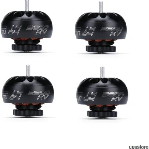 4pcs/lot iFlight XING 1404 Motor 3000KV 3800KV 4600KV 2-4S Toothpick Ultralight Build X1404 Black Rotor for FPV Whoop Drone Part