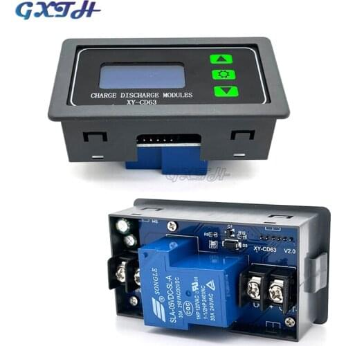 XY-CD63 30A Battery Charging Control Module Full Power Off DC Voltage Protection Under Voltage Power Loss Protector