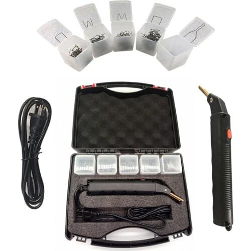 Car Bumper Repairing Machine Handy Plastic Welder Garage Tools Portable Hot Staplers Machine Plastic Welding Machine EU/US Plug