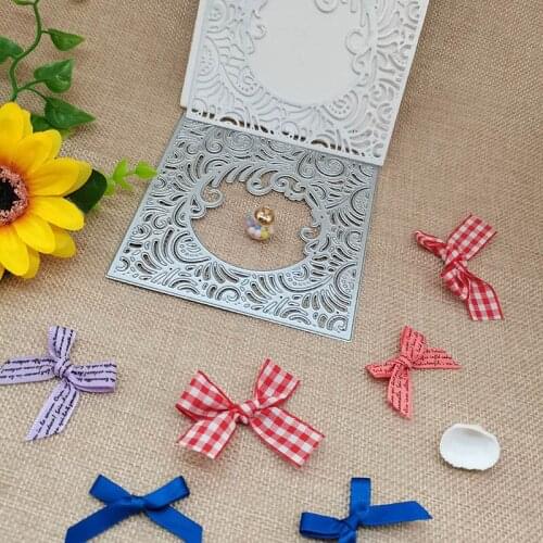 113*115mm greeting card decoration Metal Cutting Dies for card DIY Scrapbooking stencil Paper Craft Album template Dies