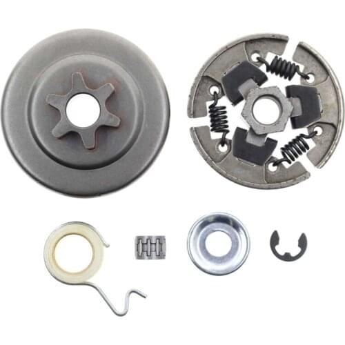 Sprocket Clutch 3/8 Inch For Stihl 017 018 021 023 025 Ms170 Ms180 Ms210 Ms230 Ms250 Chainsaw With Washer E-Clip Kit Replace 1