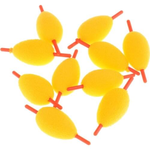 10 Pieces Slip Stick Fishing Floats Sea Rock Ice Fish Floating Kits 0.4/1/1.5/2g