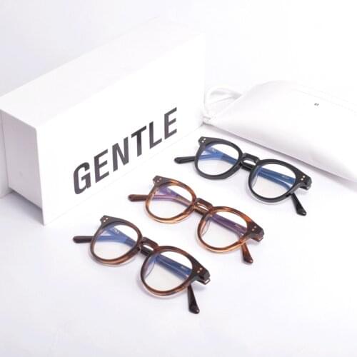 Suitable for small face Frame Acetate Eyeglasses Gentle Milan Oliver Reading glasses Women and Men Eyeglasses Frame