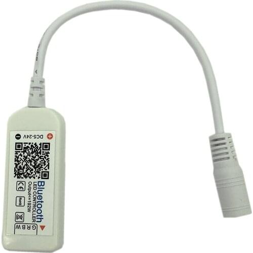 DC12V LED Mini Bluetooth RGBW LED Controller OS/Android WIFI LED RGB Controller For RGB LED Strip Light 4-Way 5-Pin