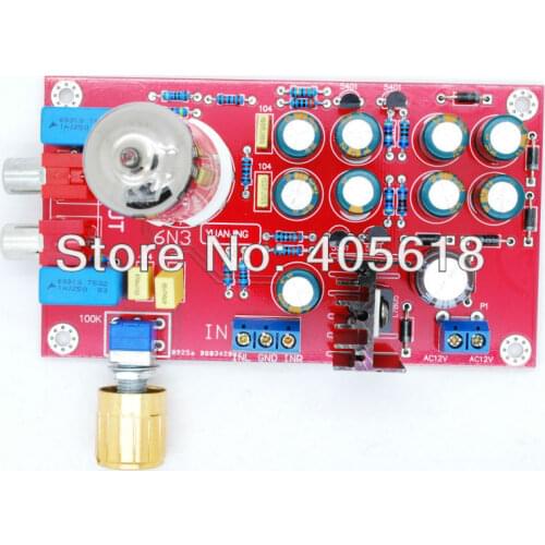 6N3 Tube Buffer Audio Preamplifier Pre-AMP Board HIFI Amplifier DIY AMP Board Electricity Generation