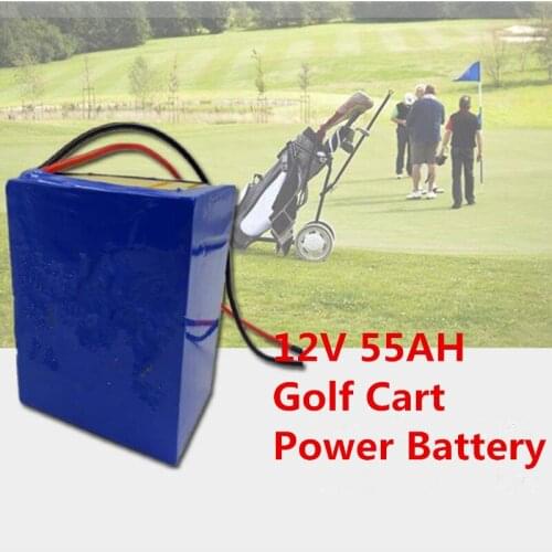 12V 55ah Power Battery lithium battery 12V Electric Golf Cart Electric 4-wheel trolley E wheelbarrow battery E-scooter battery