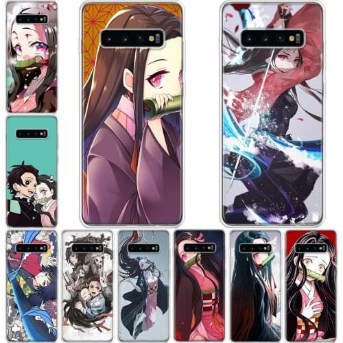 The blade of Japanese cartoon Phone Case For Samsung Galaxy A71 A70 A51 A50 A41 A40 A30 A21 A10 A01 A90 A20S A20E A10S M30S A6 A