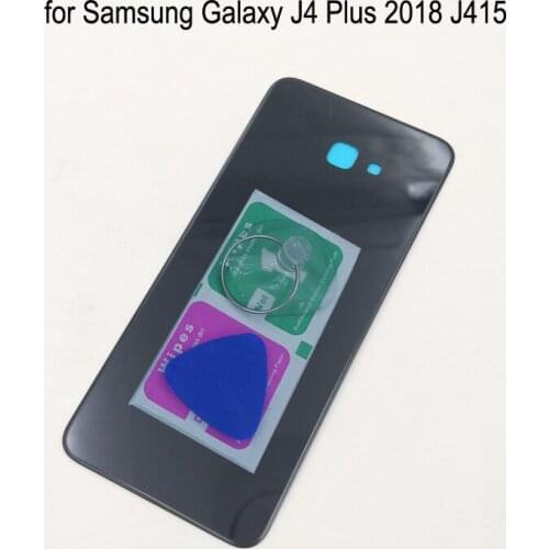 For Samsung Galaxy J4 Plus 2018 J415 J415F J415FN J415G Original Phone Housing Frame Back Cover Rear Battery Panel Door + Tools