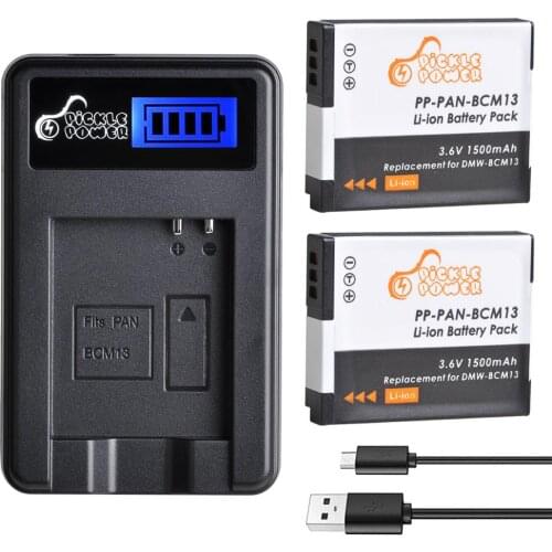 DMW-BCM13E DMW-BCM13 BCM13 Battery +LCD Charger for Panasonic Lumix DMC ZS40 TZ60 ZS45 TZ57 ZS50 TZ70 ZS27 TZ37 TZ41 ZS30 TZ40