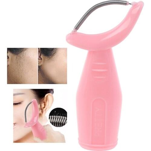 1pc Face Facial Hair Spring Remover Stick Removal Threading Beauty Tool Epilator Cream Hair Removal Tool