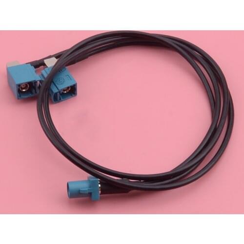 GPS Navigation Antenna Splitter Cable Fit for BMW Benz Android Media Screen Audio Video Navigation System