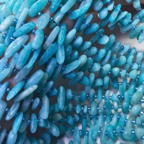 KYANITE/CHAROITE/AMAZONITE/KUNZITE/moonstone BRANCH 10-20MM 37cm for DIY jewelry making loose beads FPPJ wholesale nature