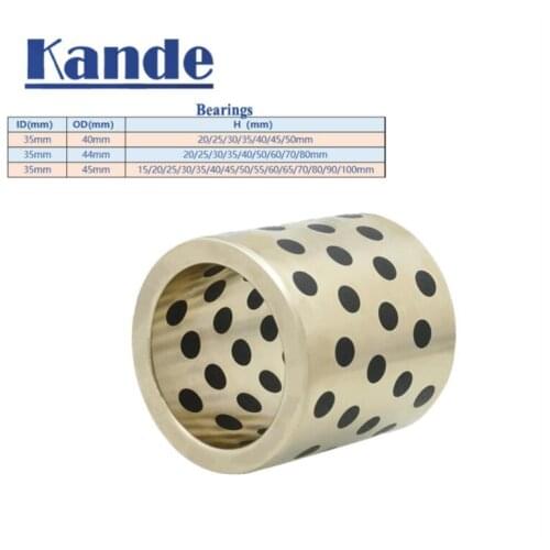 2Pcs JDB 10mmx12mm 10mmx14mm 10mmx15mm MPBZ linear graphite copper set bearing copper bushing oil self-lubricating MPBZU bearing