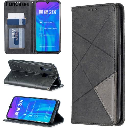 Solid Color Armor Cases P Smart Plus 2019 PU Leather Flip Phone Bag sFor Positivo Huawei armor Enjoy 9S Honor 10i 20i 20 Lite