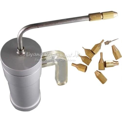 LY liquid nitrogen gun 300ml 500ml with cold tip 9 pcs needle tip 1 pc with original suitcase