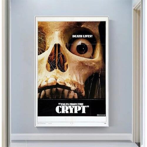 CP1160 Tales from the Crypt Classic Hot Movie Print Silk Fabric Poster Indoor Wall Art Decor Gift