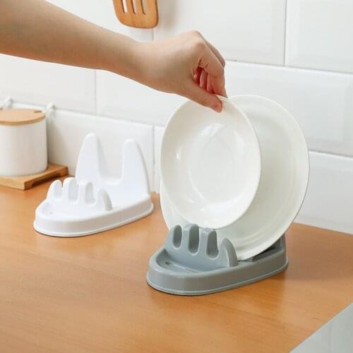 Original Fork Lid Kitchen Spoon Holders Spatula Rack Organizer Plastic Chopsticks Holder Non-slip Spoons Pad Non-slip Spoons Pad