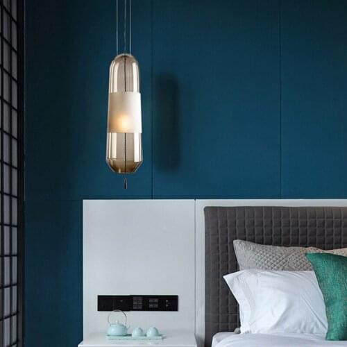 Post-modern Art Restaurant Pendant Lamp Nordic Simple Dining Table Bedside Bed Three Round Bar Cosmos Pendant Lights luminaria