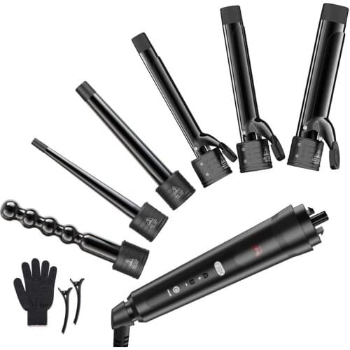 Professional Ceramic Styling Tools Multifunctional Hair Curling Iron Waver Electric Hair Curler Roller Curling Wand For Woman