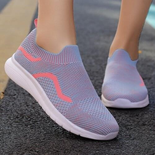 Athletic Woman Sport Shoes Breathable Womens Running Shoes Leisure Sneakers Ladies Walking Jogging Soft Light Mesh Outdoor
