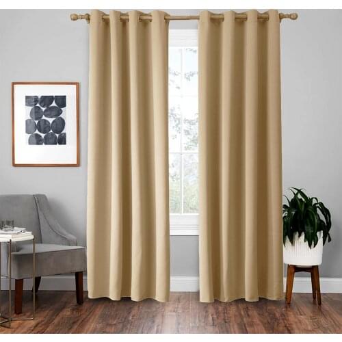 Blackout Curtains for Bedroom Window Thermal Insulated Light Blocking Drapes for Living Room Darkening Indoor Outdoor Curtains