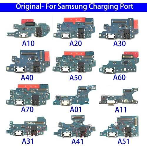 USB Charging Dock Port Jack Connector Charger Board For Samsung A10 A20 A30 A40 A50 A30 A60 A70 A01 A11 A21S A31 A41 A51 A71