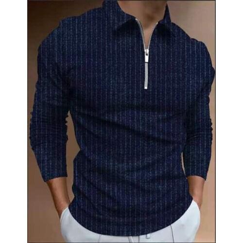 Xftorginal Long Sleeve Polos For Men
