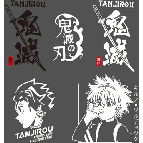 1PCS Japanese cartoon cool text Patch Handsome Boy Iron-on transfers for Clothing DIY Patches for Jackets Thermo Stickers