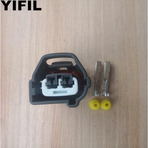 10/20/50/100pcs/lot 2 Pin/Way Female Crank/Cam Sensor Wire Harness Waterproof Connector Plug For Lexus Toyota 7283-7023-10