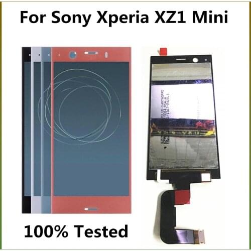 100% Tested AAA Quality LCD Screen For Sony Xperia XZ1 Mini XZ1 Compact G8441 LCD Display With Touch Screen Digitizer Assembly
