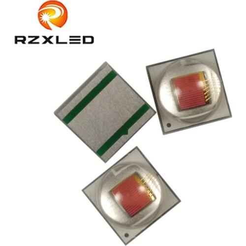 50Pcs/Lot LED T6 Deep Red 655NM 660NM 665NM High power 5W 2v SMD 5050Package Diode For Plant growth lamp