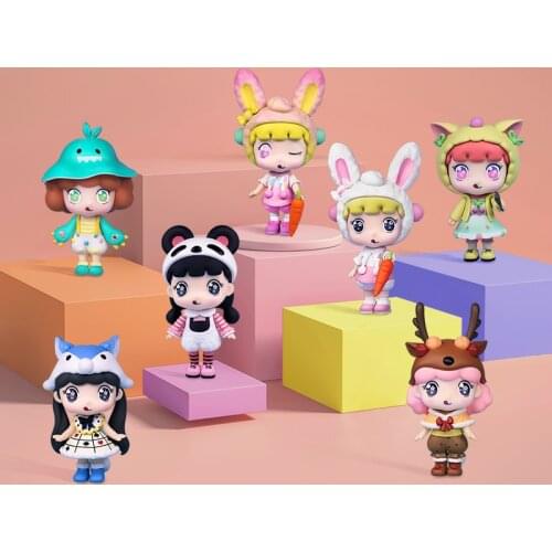 DBS Dream Fairy Pocket Doll Blind Box animal toy anime doll kawaii model Figures Kawaii doll collection