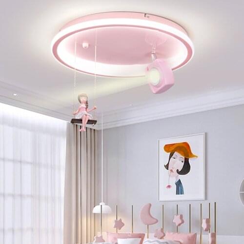 Nordic decoration home bedroom decor childrens lamp smart led lamps ceiling lights for living room indoor lighting lamparas