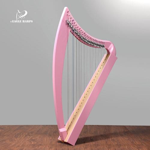 Elvira harp professional eagle harp hawkish handmade 24 string harp ireland Harp