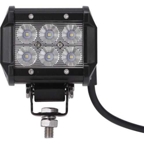 18W LED Work Light Bar Driving Fog Headlight for Truck Tractor Motorcycle Boat 12V 24V Off Road Accessories