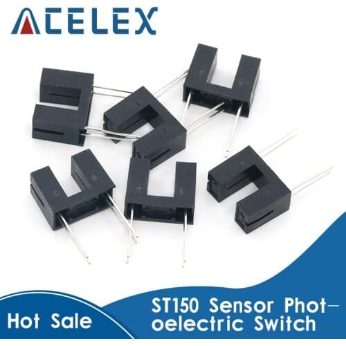 10pcs 100% new and orginal ST150 Single Beam Direct Infrared Photoelectric Sensor Slotted Photocoupler Photoelectric Switch