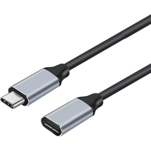 USB Type C Extension Cable 1 -Pack USB-C Gen Compatible Extender Cord 10Gbps Female to USB C Male Extended Adapter