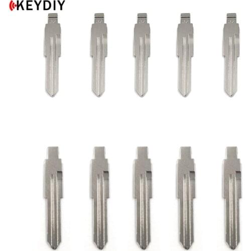 KEYDIY 10 pcs/lot Metal Blank Uncut Flip KD Remote VVDI Key Blade Type #32 for Fudi